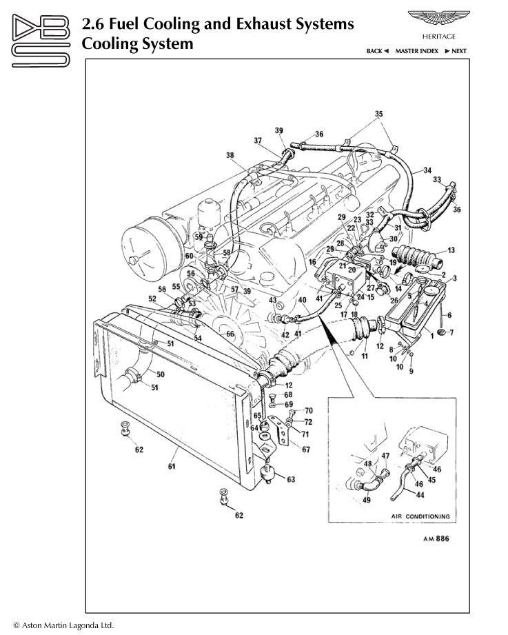 DBS Cooling System Parts | Aston Store