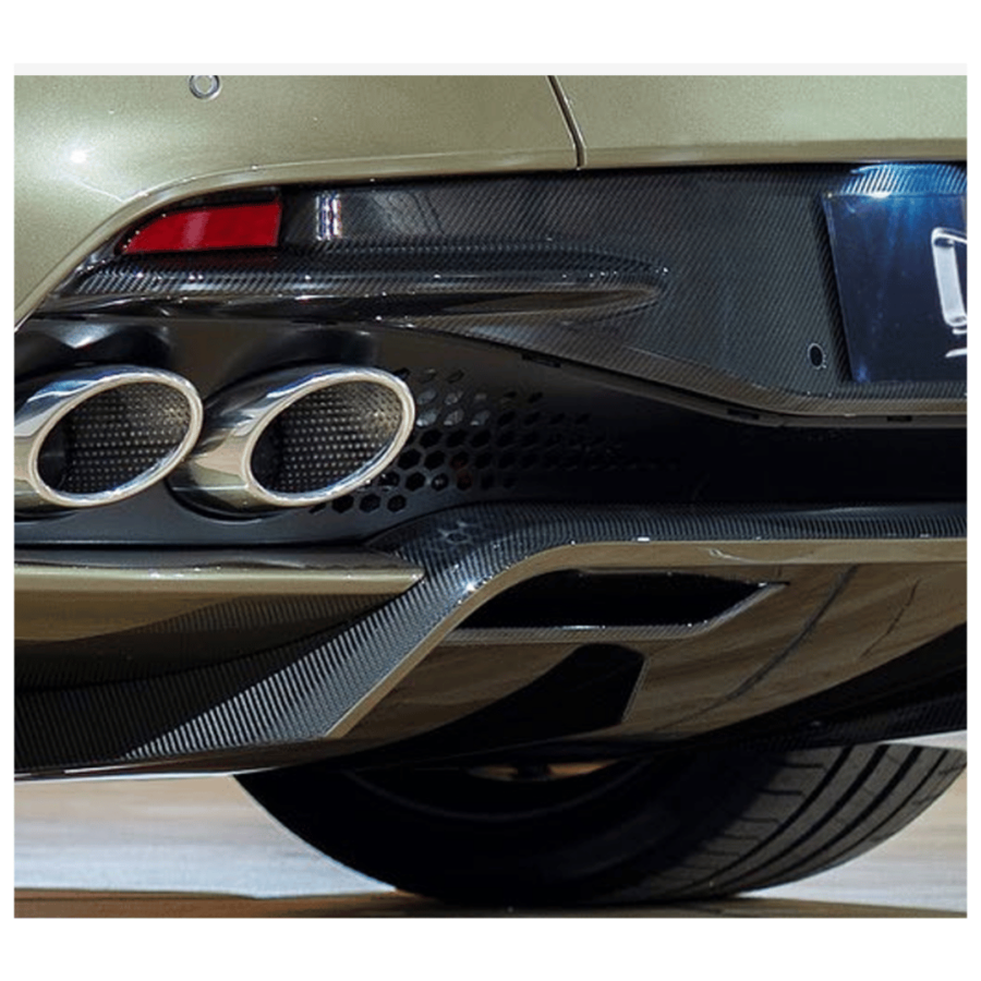 Aston Martin Dbs Superleggera Titanium Exhaust - Bright Finisher ...