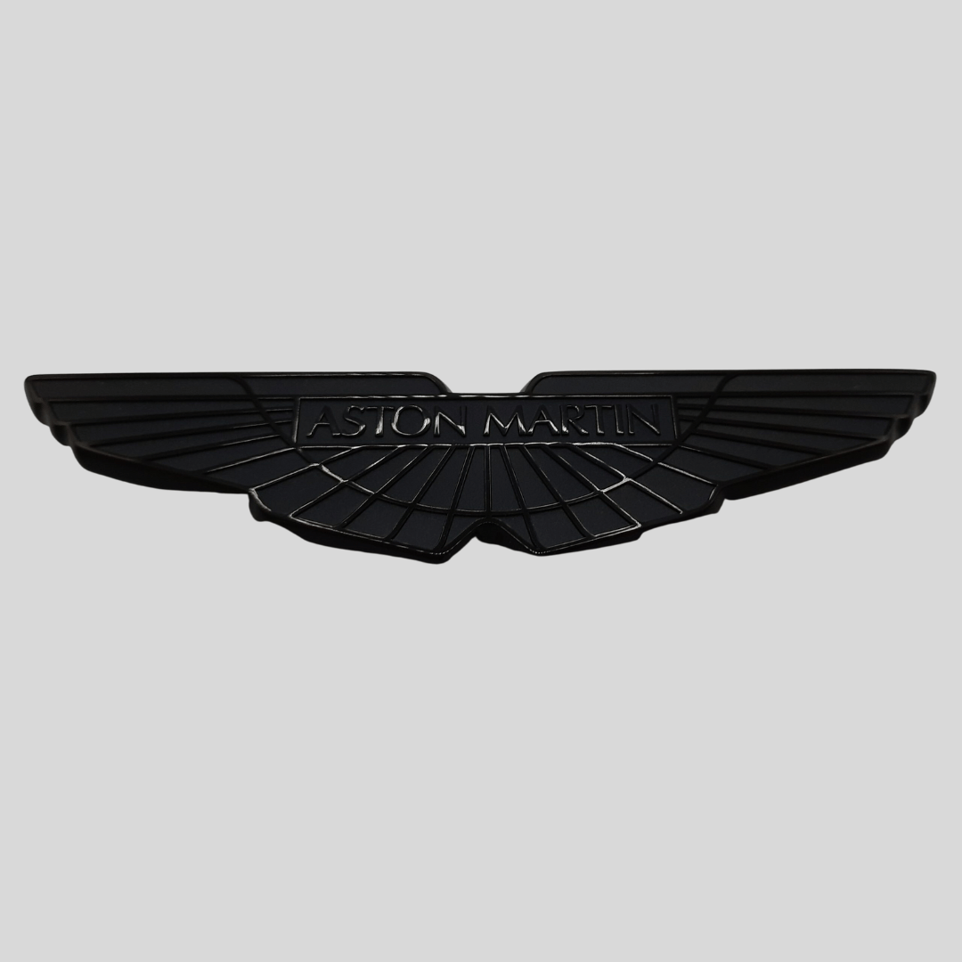 Aston Martin DBX Wings Badge in Black Chrome | Aston Store